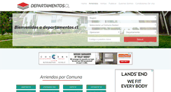 Desktop Screenshot of departamentos.cl